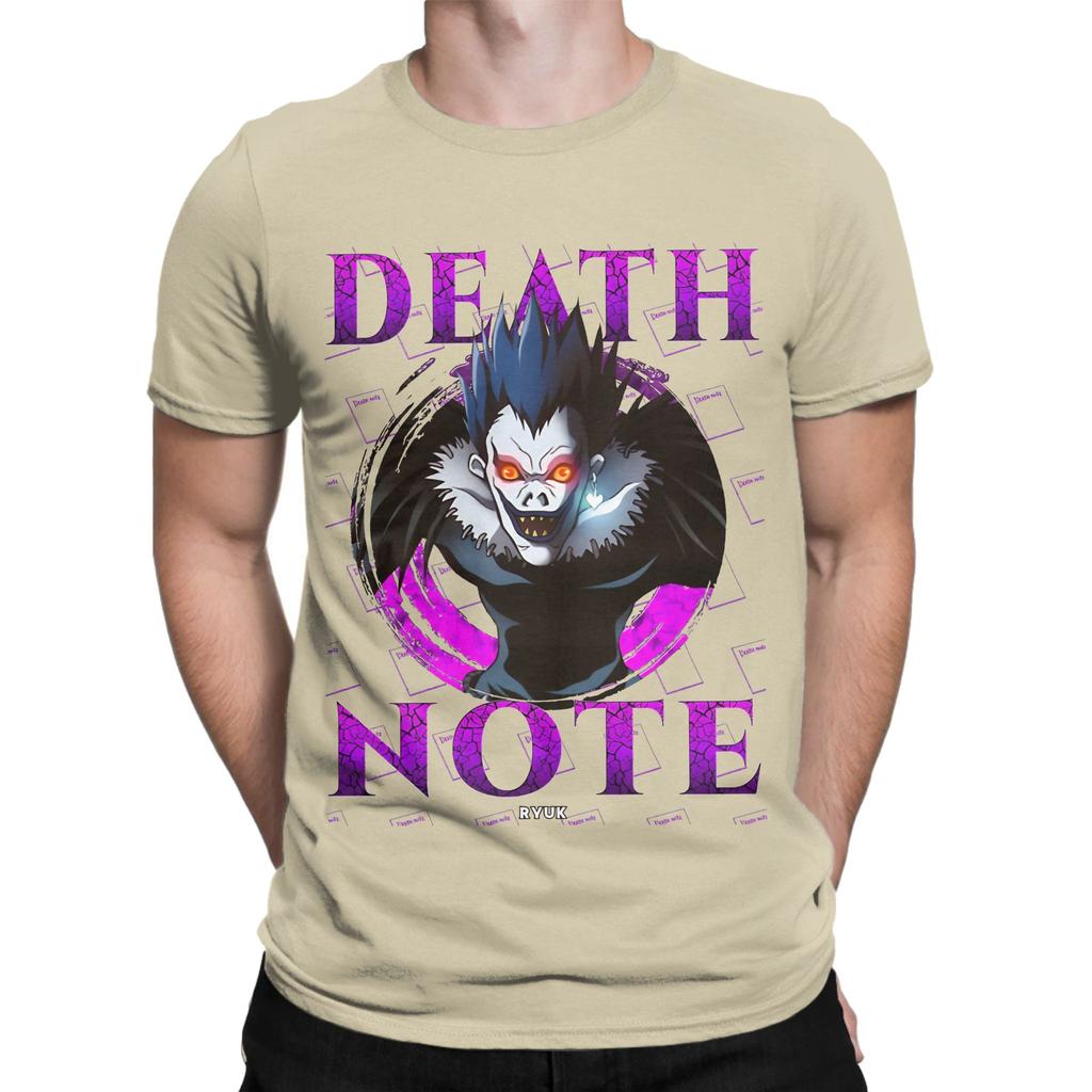 Ddeath Nnote Ryuk Graphic Funny 100 Cotton TShirt Ddeath Nnote Tees Tops For Unisex