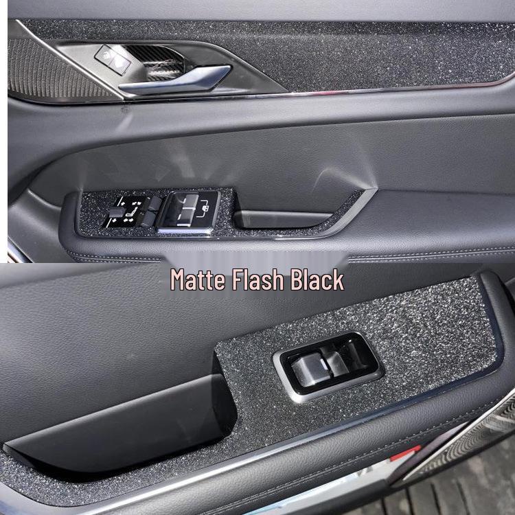 21 Jaguar XFL Custom Interior Carbon Fiber Gear Shift Decals