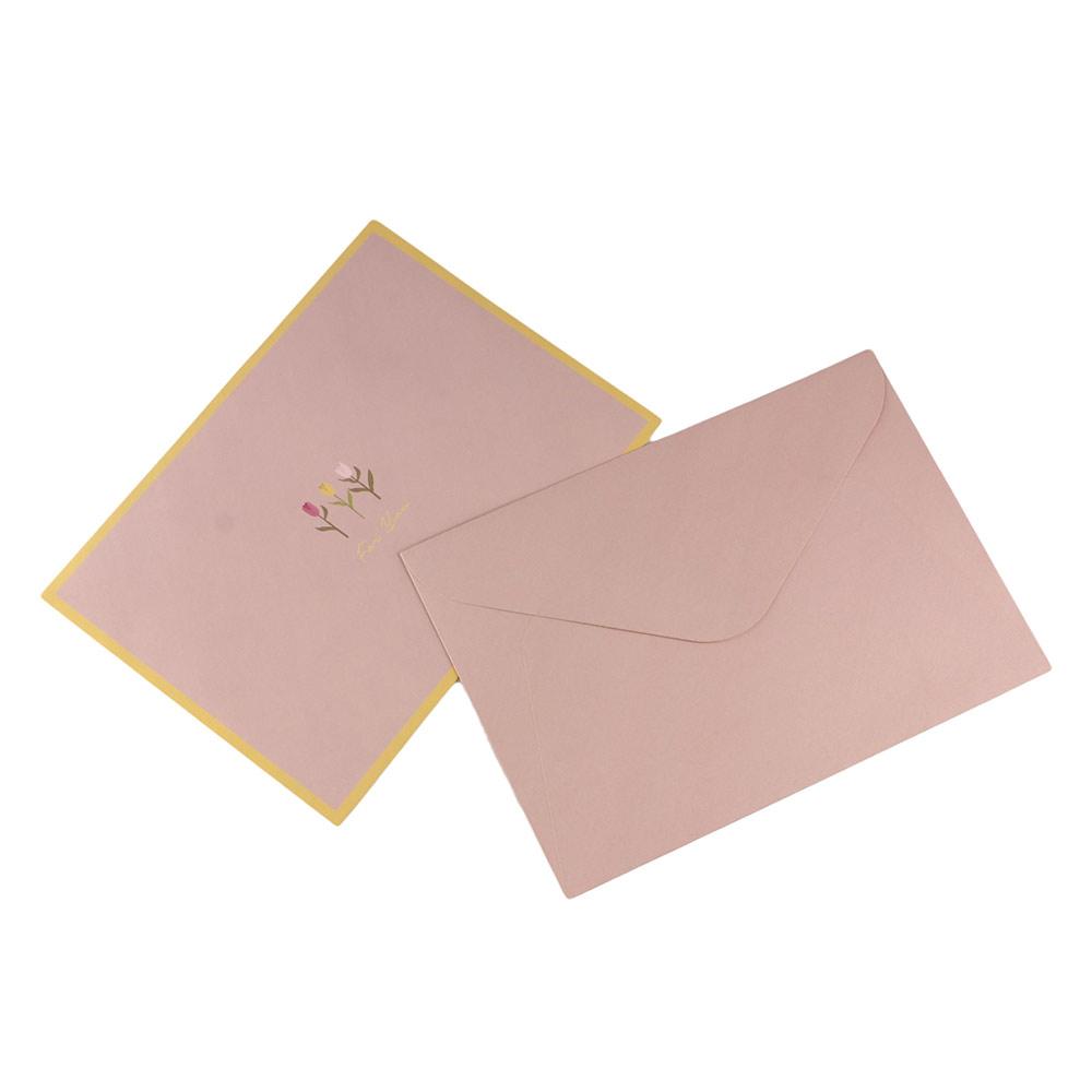 DIY Postcard Floral Envelopes with Stickers Letter Writing Paper Letter Pads  Stationery