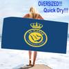 Al-Nassr Print Beach Towel, Large Soft Quick Dry Towel for Beach Camping Swimming
