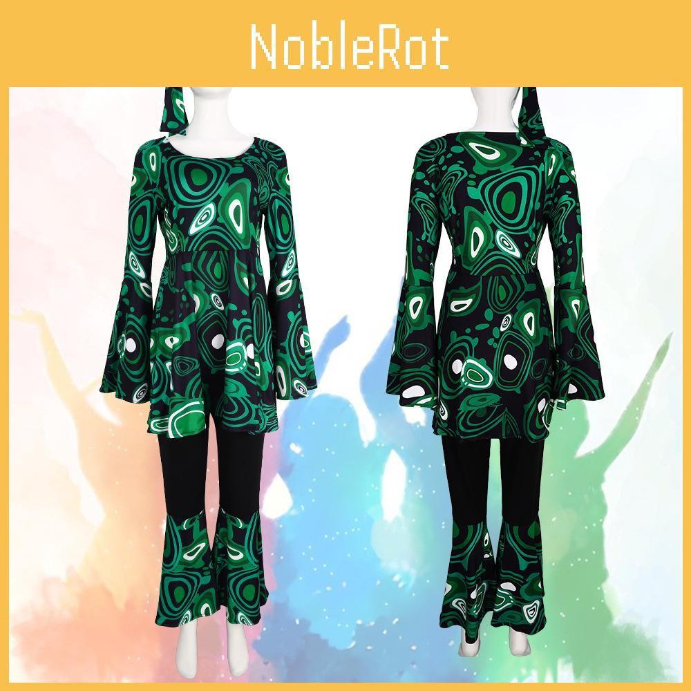 Costume Hippie Cosplay Halloween Polyester Unisex Stage Outfit Party Clothing