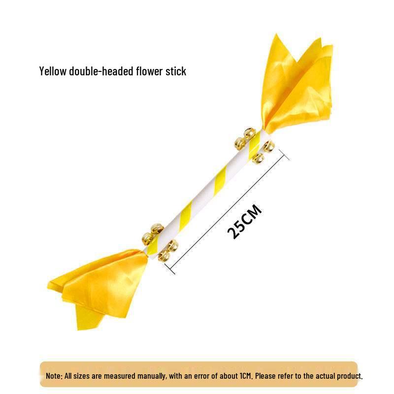 Bunte Blumenstock-Requisiten für Kinder-Tanz und Gymnastik