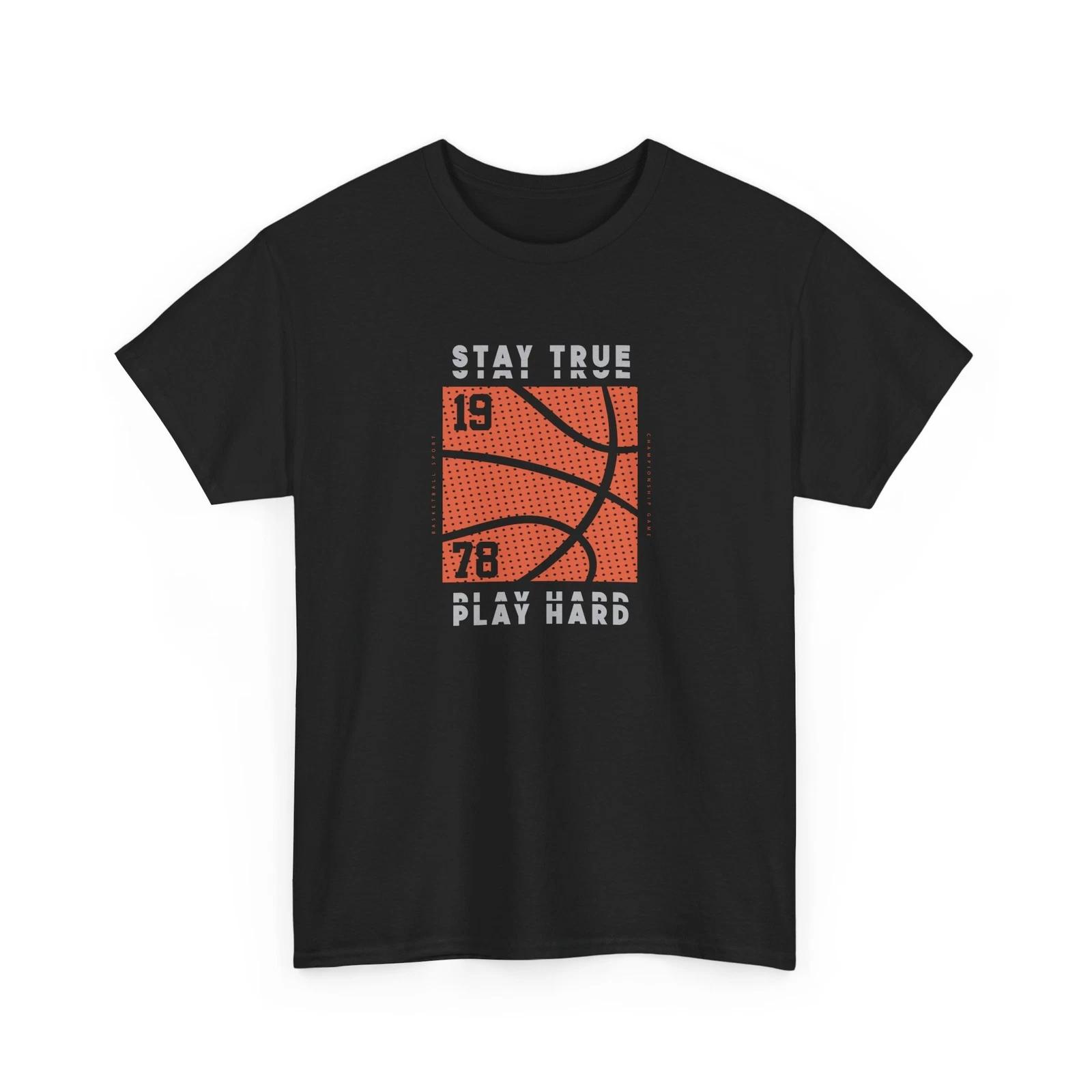 

Basketball Game Vibes Tee | Athletic Court Graphic Shirt | Stay True Shirt S