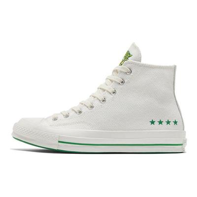 Zapatillas Unisex Chuck 70 High Rompiendo Barreras Blanco Blanco Vintage Verde 170153C