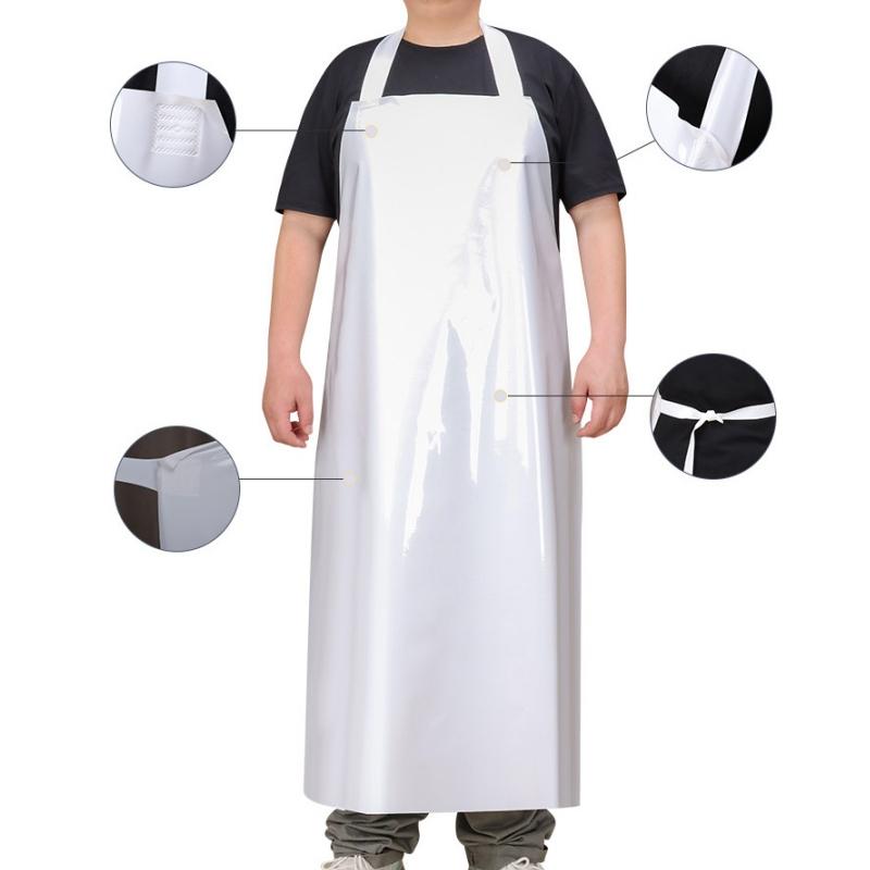 Apron Tpu Odorless Heat-Resistant Waterproof Oil Resistant Men'S And Women'S Aprons Multifunctional Apron
