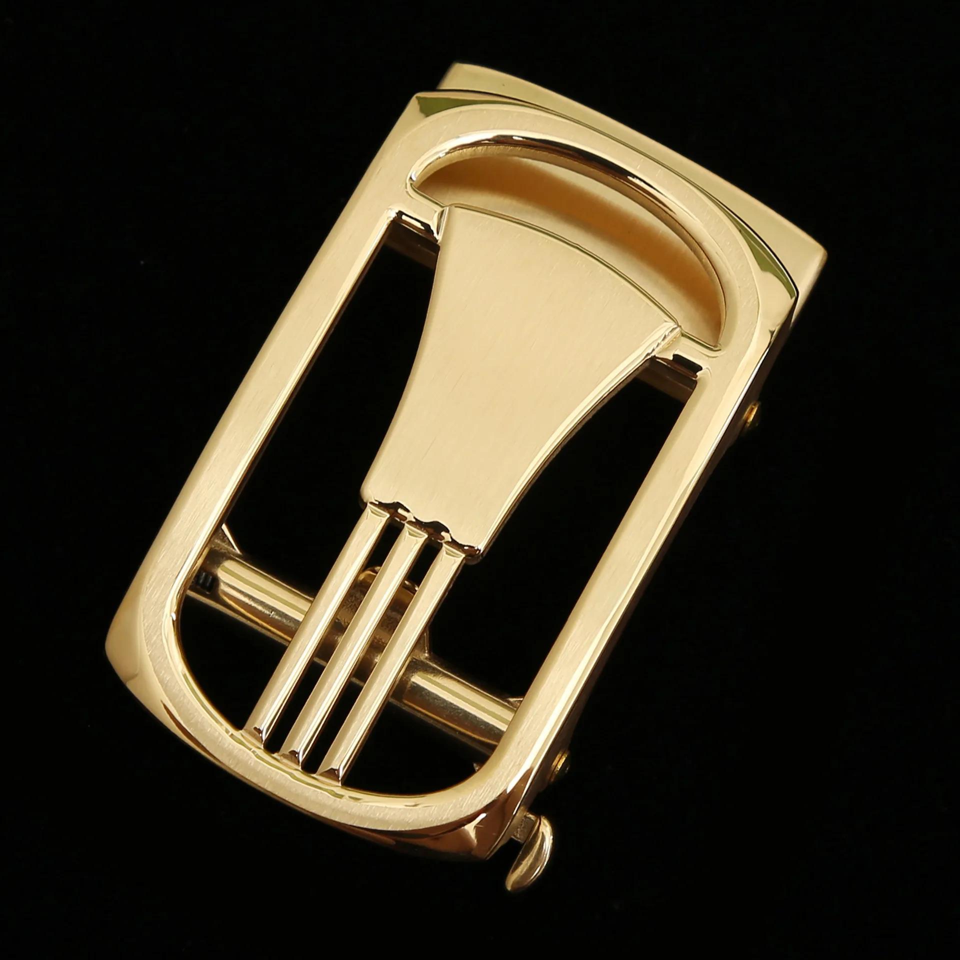 

1 шт. Новая мужская автоматическая пряжка, нержавеющая сталь, высококачественная внутренняя износостойкая пряжка, аксессуары