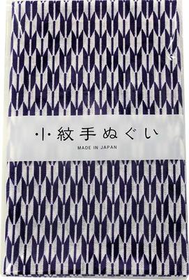 Made In Tenugui Hand Komon Izumi Koubai Blossom 33 X 90 Arrow Feather 33468 Miyamoto-Towel, Japan, (Japanese Towel), (small Pattern), (plum Design),
