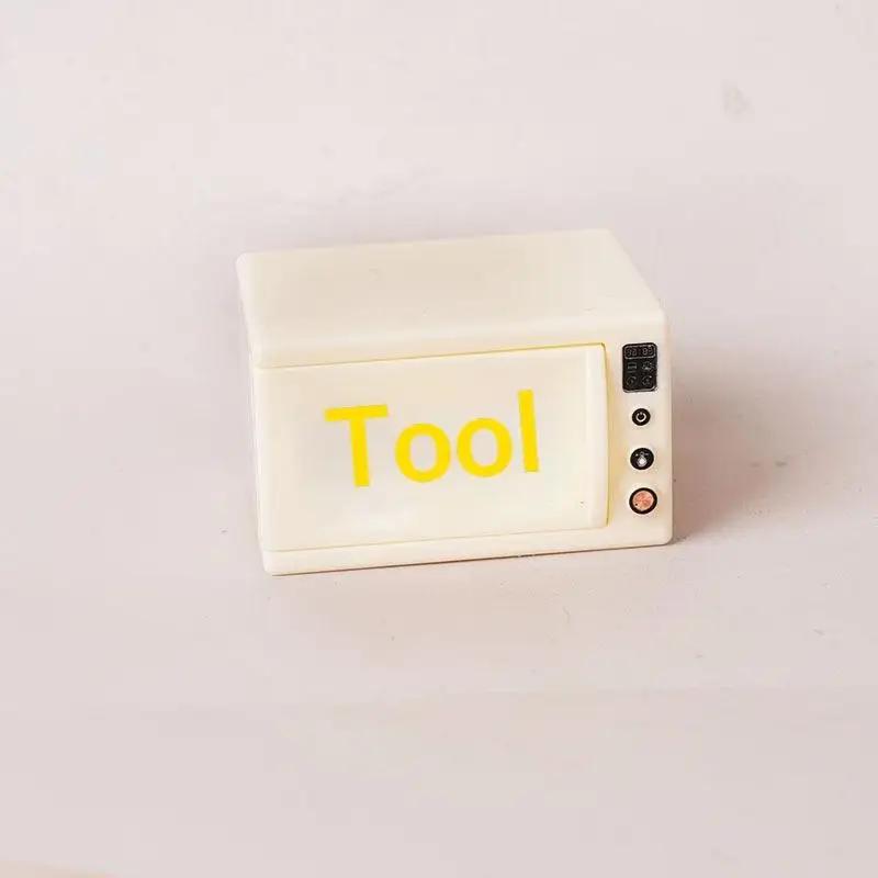 1/12 Dollhouse Simulation Miniature Kitchen Appliances Miniature Dollhouse Air Fryer Beverage Machine Oven Rice Cooker Ornaments