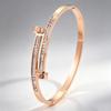 Titanium Steel , Double-ended Diamond-encrusted Nails, High-end Light Luxury  for Women, Popular Niche High-end 