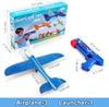 3 Pack Airplane Launcher Toys, 13.2'' LED Foam Glider Catapult Plane Toy for Boys, 2 Flight Modes Outdoor Flying Toy