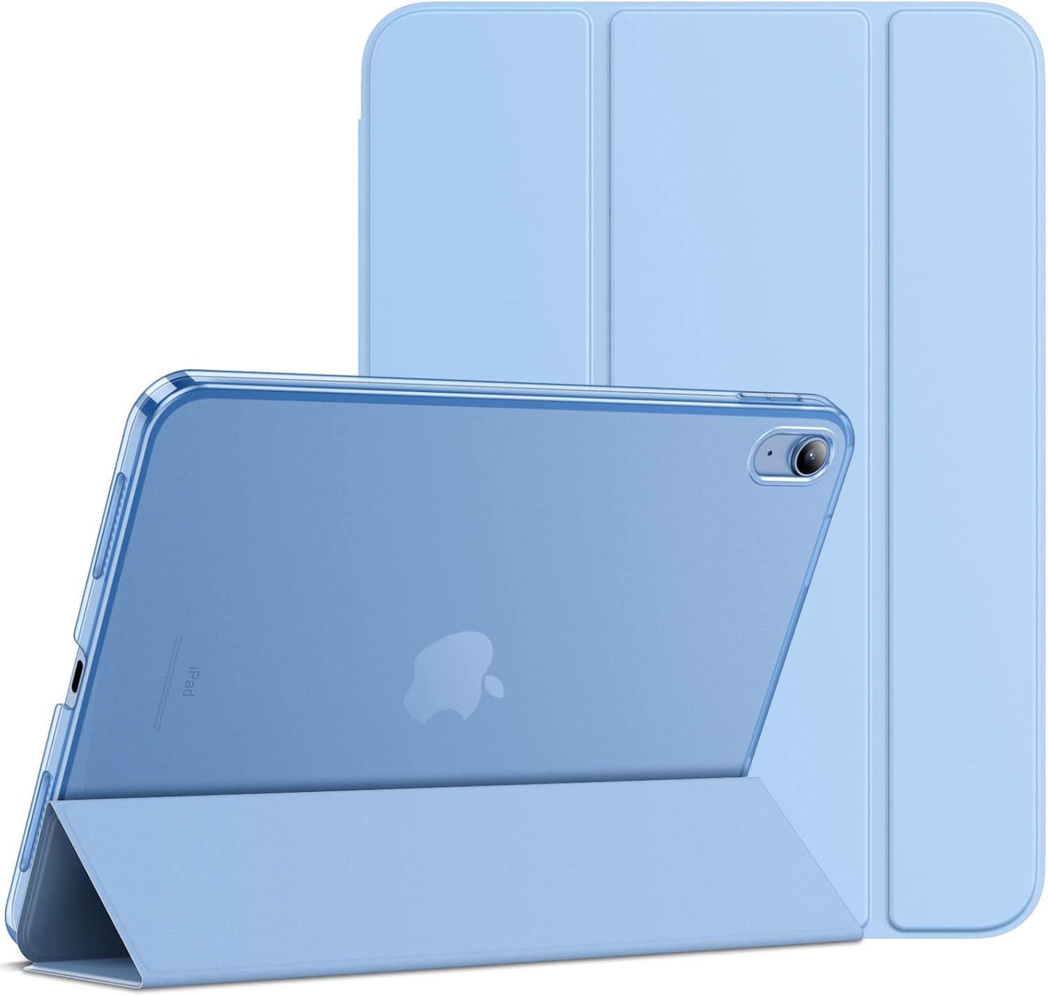 Voor iPad 11e A16 iPad 12e 11 inch Tablethoes iPad 10e Generatie 10,9  7e 8e 9e 10,2 Standaard Harde Achterkant met Automatische Slaap/Ontwaken iPad 10th 10.9 inch