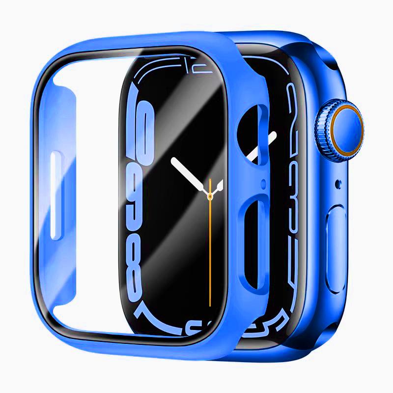 Case for Apple Watch 46mm 42mm 49mm 45mm 41mm 44mm 40mm PC Bumper Anti-fall Protective Sleeve iWatch Series 11 10 Ultra 9 8 7 SE