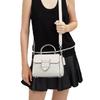 Coach Morgan 21 Letter Logo Lock Clasp Flap Zipper Canvas With Leather Shoulder Bag Crossbody Bag Tote Bag Small Women Bags CJ614-SVVS5