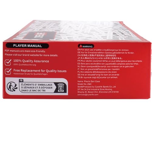 CyeeLife 16g Pure Copper Soft Tip Darts Set (Green)