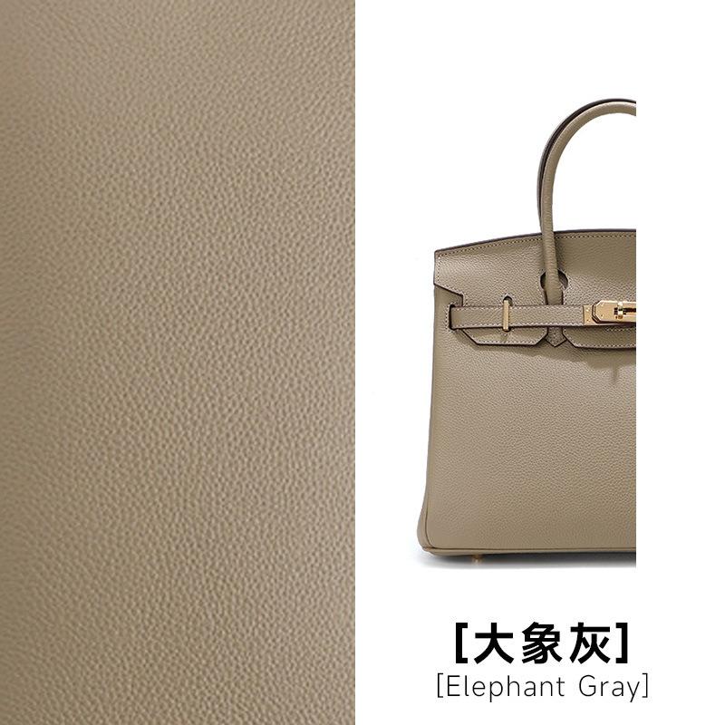 First layer cowhide platinum bag, genuine leather women's bag, large capacity Kelly handbag, women's high-end commuting shoulder messenger bag