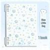 B5 Cute Pet Floral Loose-Leaf Notebook - Student Diary in INS Style, A5, Soft Cover, Refillable Pages