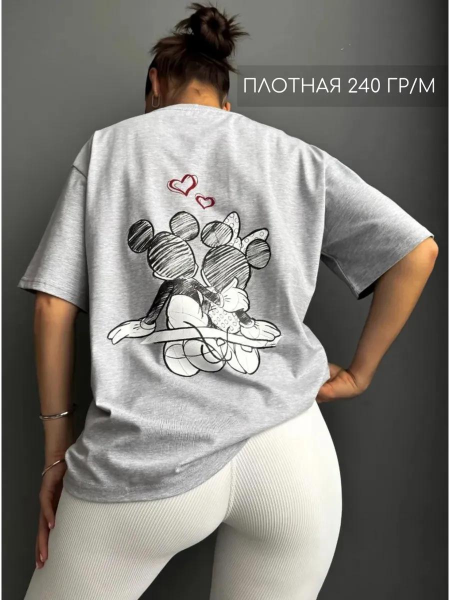 Oversized plus size T-shirt with print XL