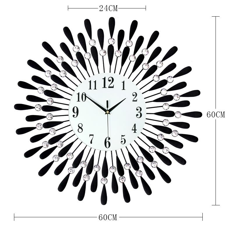 Creative Wall Clock Living Room Decoration Clock Restaurant Modern Silence Wall Watch Artistic Home Decoration Ornaments