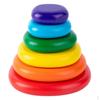 1 Set Stacker Classic Toy Rainbow Toys Balancing Stones Stacking for Learning & Game