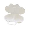 Double Cup Egg Cooker Poachers Eggs Stand Draining Boiler for Home