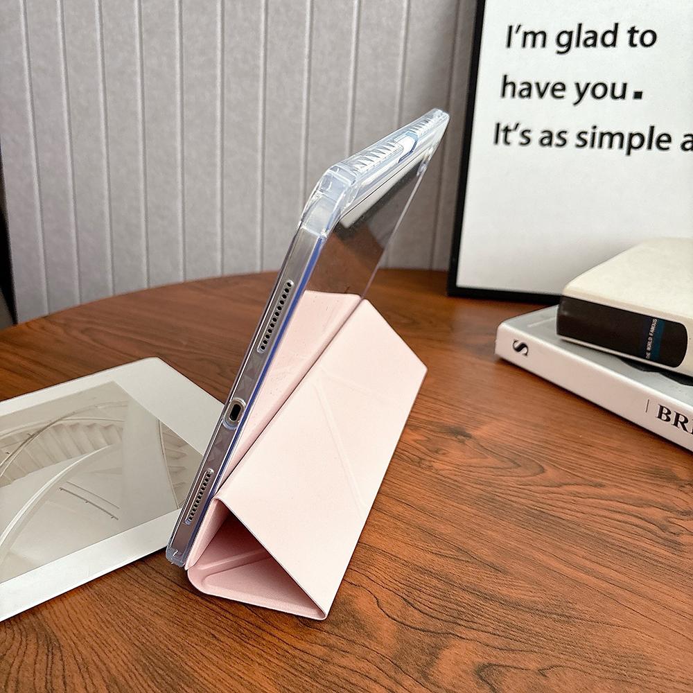 for iPad A16 11/10th Sliding Detachable Cover,for iPad Pro 11 13 Air 11 Air 4/5 10.2 7/8/9th mini 67 Magnetic Buckle Cover