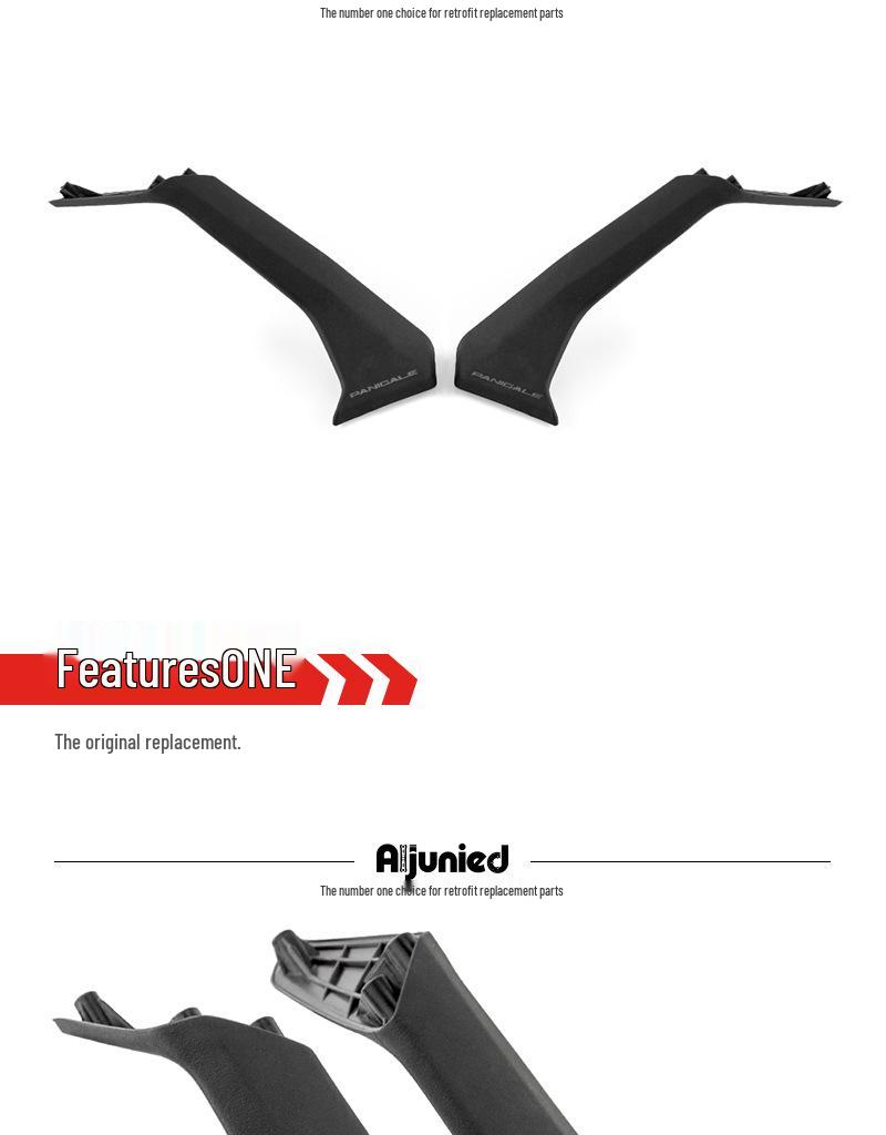 Ducati V4/V2 Mirror Rods & Brackets for Left/Right Motorcycle Modification