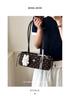 Korean Chic Bow Polka Dot Baguette Bag - Stylish Women's Shoulder & Handheld Bag