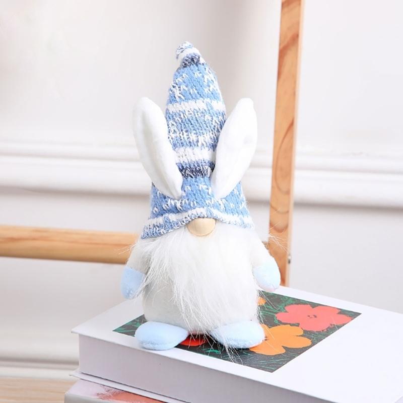 Easter Gnome Doll Scandinavian Dwarf Doll for Easter Holiday Home Tabletop Tree Decoration Festival Props Party Supplies
