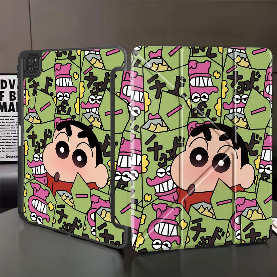 

Cra-yons Shin-chans Holder Cover Tablet Case For iPad Pro 2025 Pro 11th 10th 9th 8th 7th 12.9inch Mini 6 7 Air 4 5 M3 M2 1 2 M4 iPad Mini 7 8.3
