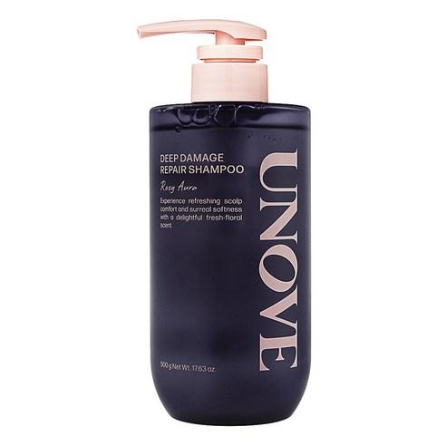 UNOVE Deep Damage Repair Shampoo Rosy Aura 500g