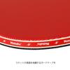 Nittaku Table Tennis Racket MIMA Pen with JTTA Mima Ito Includes 2 Plastic for 40mm Hard Inverted Rubber Penhold Red NH5158 SS, Pre-attached Rubber,