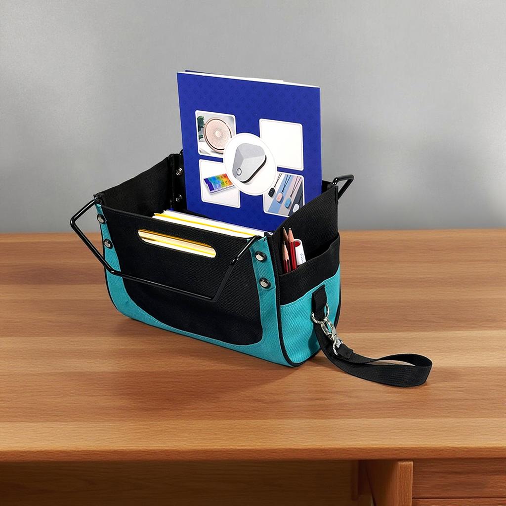 Portable Ladders Pouch Wear Resist Oxford Cloth Organizer Bag Large Capacity Folding Repair Tool Bag Ladder Hanging Bag