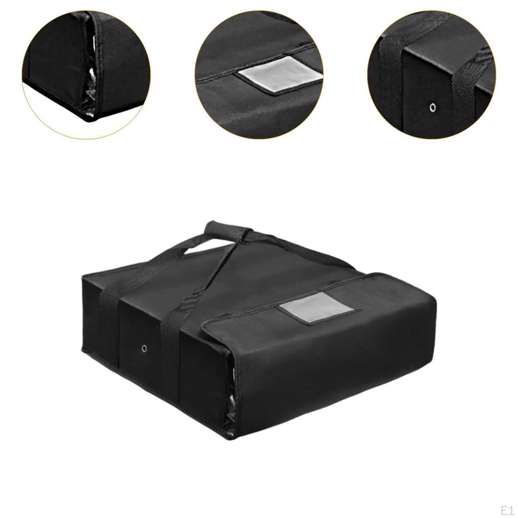 Pizza Delivery Bag Insulated Carrier Waterproof Container Warmer Thermal