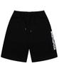 WHATHEPUCK W-Logo Embroidered Patch Shorts Black