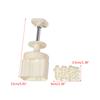 Convenient Mooncake Mold Mooncake Baking Tools ABS Material Mooncake Press Mooncake Stamps for Traditional Celebrations