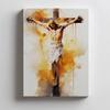 Love On the Cross - Jesus Dying On the Cross Love On the Cross - Jesus Dying On the Cross, 30X40 Cm, Unframed, Premium Canvas On Stretcher