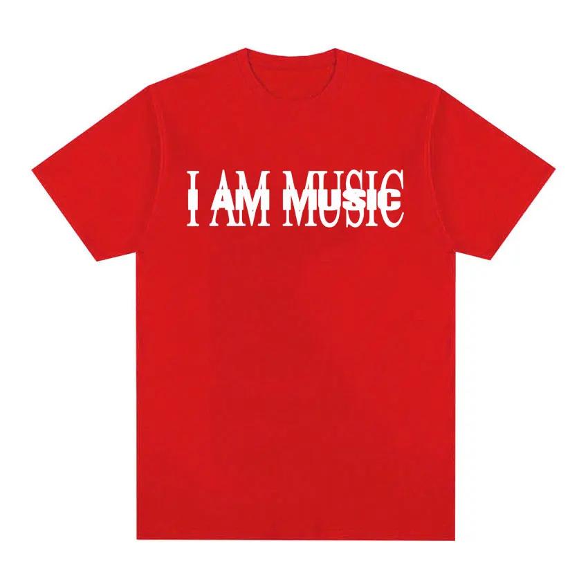 Playboi Carti I Am Music Album Print T-Shirt Y2K Meme Opium Ken Carson Destroy Lonely T Shirts  Women Fashion Vintage T Shirt