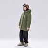 EBAER Kids' Hooded Mid-Length Padded Winter Jacket