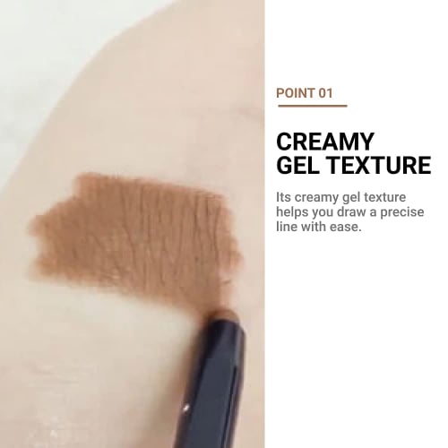Etude [etude official] proof 10 gel pencil black / eyeliner / black