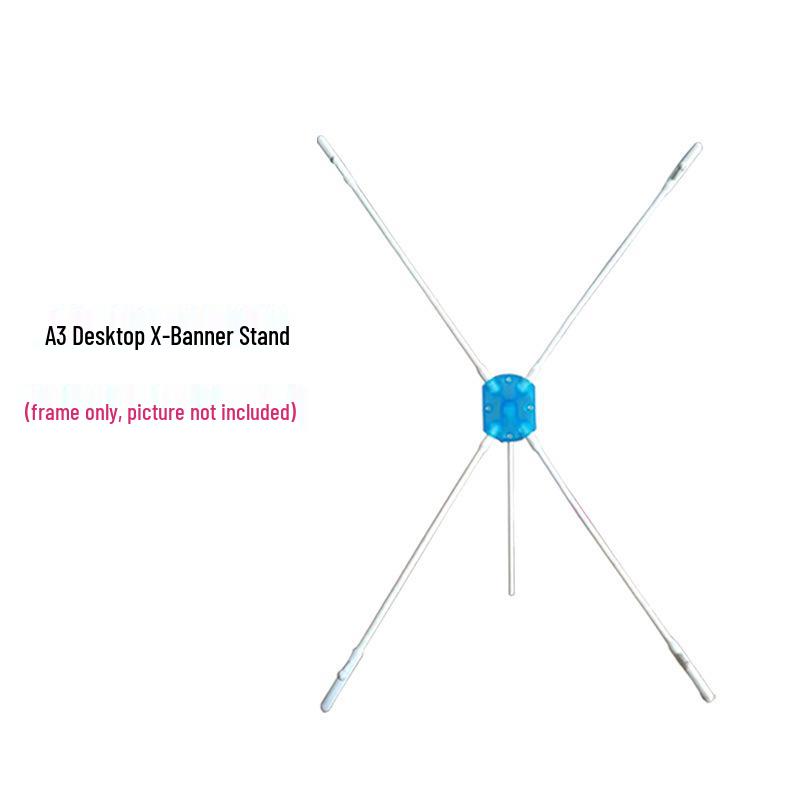 

Настольная мини X-баннерная стенка для постера: Складной рулонный держатель для дисплея для рекламы