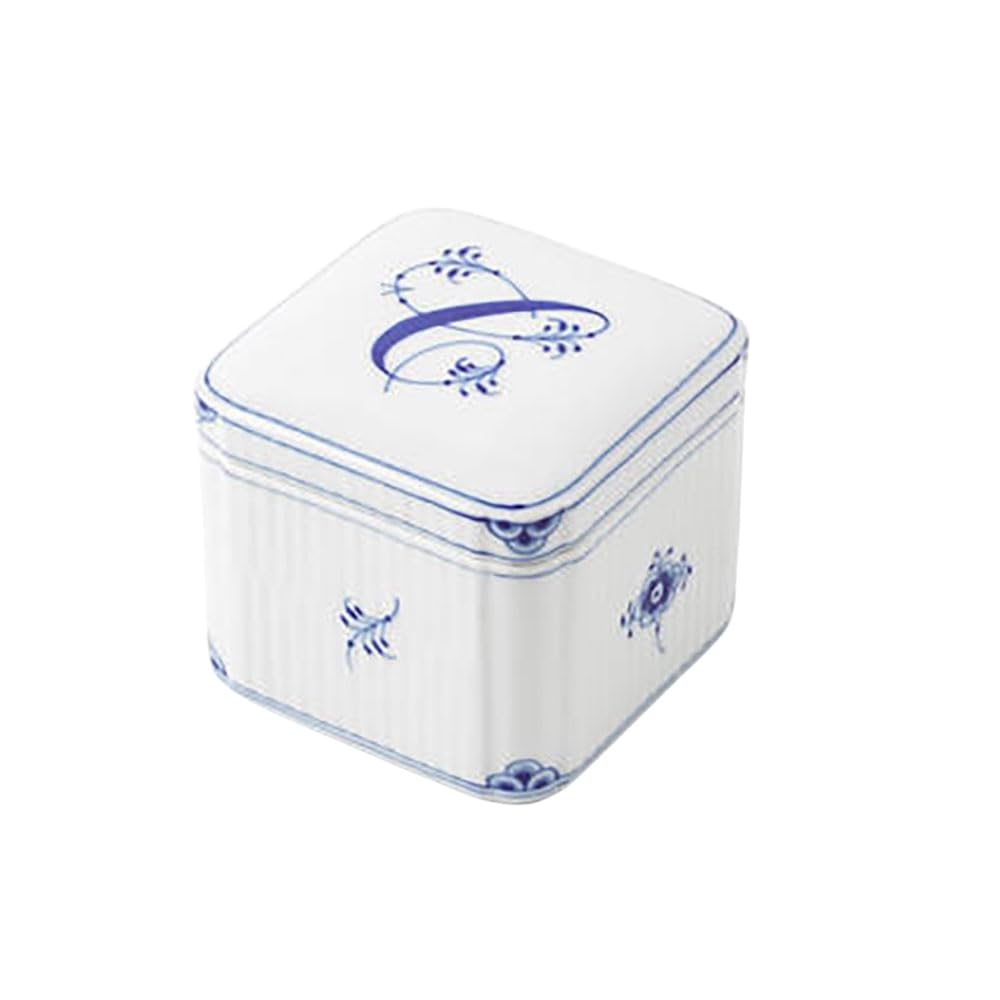 

[Официально импортировано] Royal Copenhagen Коллекция Алфавит Бонбоньерка Квадратная C , Высота 6 см, 1075991