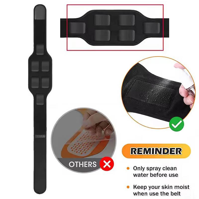 Smart Abdominal Toning Belt Abs Trainer Muscle Toner Body Waist Belly Massager Home Fitness Equipment USB Charge
