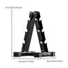 Dumbbell Stand Vertical V-Shaped Rack Upright for Home Gym