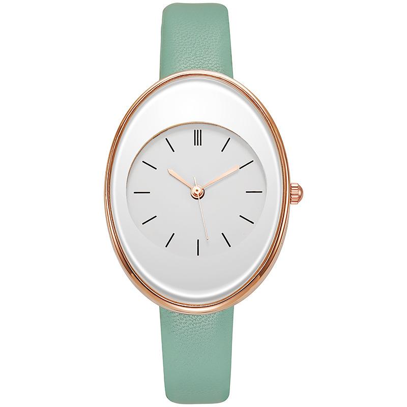 Dameklokke Personlighet Simple Belt Quartz Armbåndsur