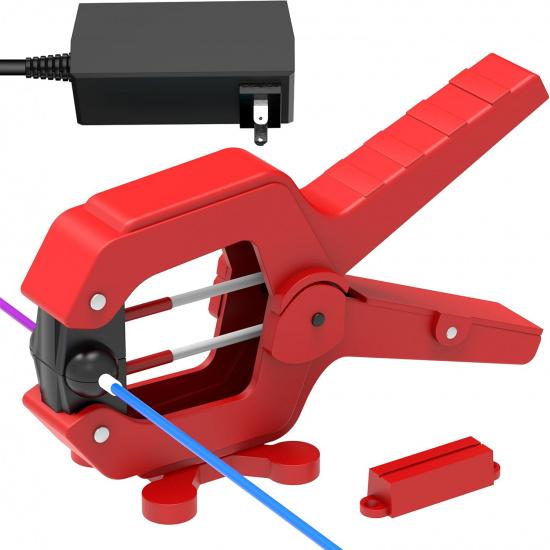 Соединитель филамента 1,75 мм и 2,85 мм | Сварщик и сращиватель филамента | Плавитель и соединитель филамента для 3D-печати | Совместим с PLA, PETG, ABS, PC и TPU