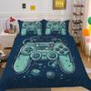 Bedding Cover Set with Pillowcase Home Bedclothes Game Console High Quality Duvet Cover Set Full Queen Size Bed Sets