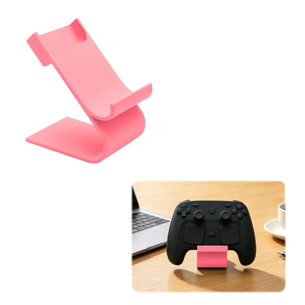 Game Controller Desktop Holder Stand for Steam Controller 2, Display Stand Holder Desktop Storage Organizer for Steam Controller 2 Gaming Accessories