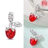 Lemon Fruit Pendant Copper Colors Charm Beads Fit Original Charms Bracelet Beads For Women Jewelry Making Gifts