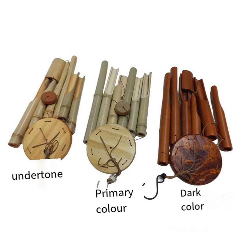Bamboo Wind Chimes Wind Chimes Crafts For Outdoor Garden Courtyard Home Decoration Wooden Bamboo Wind Chimes