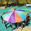 Outdoor Kids Games Kids Play Rainbow Parachute Plaything 2M 3M 5M Cooperative Teamwork Activities Party Carnival Fun Favors